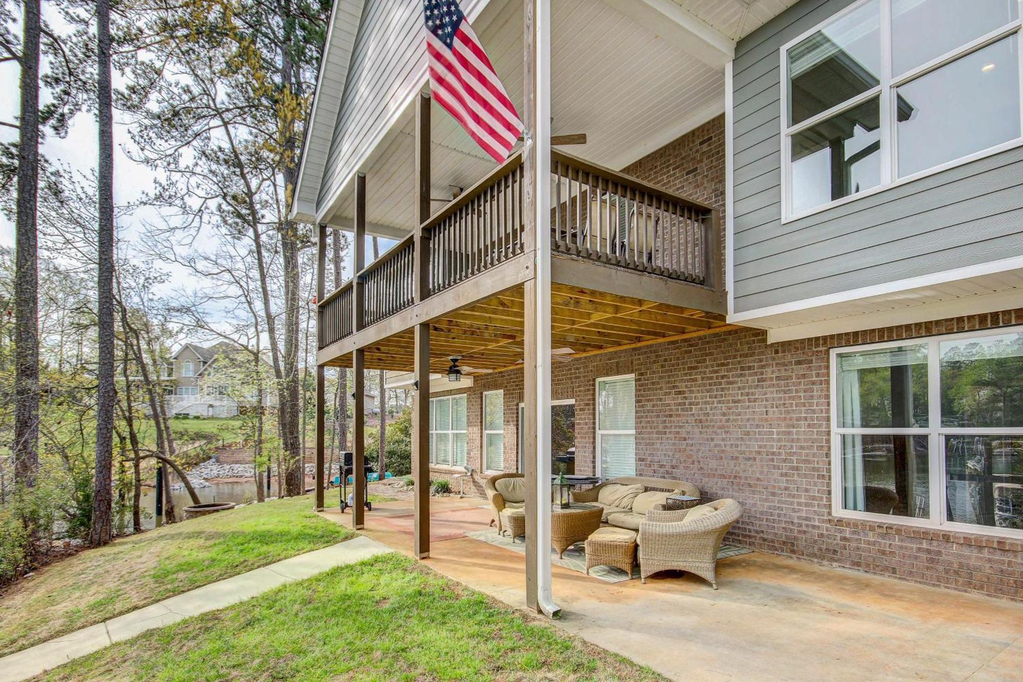 Lakefront Leesville Retreat With Private Dock! Lake Murray Shores Esterno foto